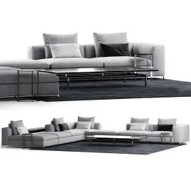 B b italia michel club sofa composition